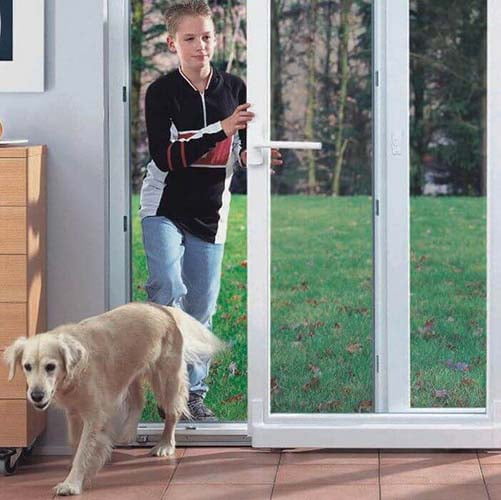 Раздвижные двери REHAU фото