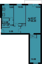 Планировка - 3 фото - Умные Окна