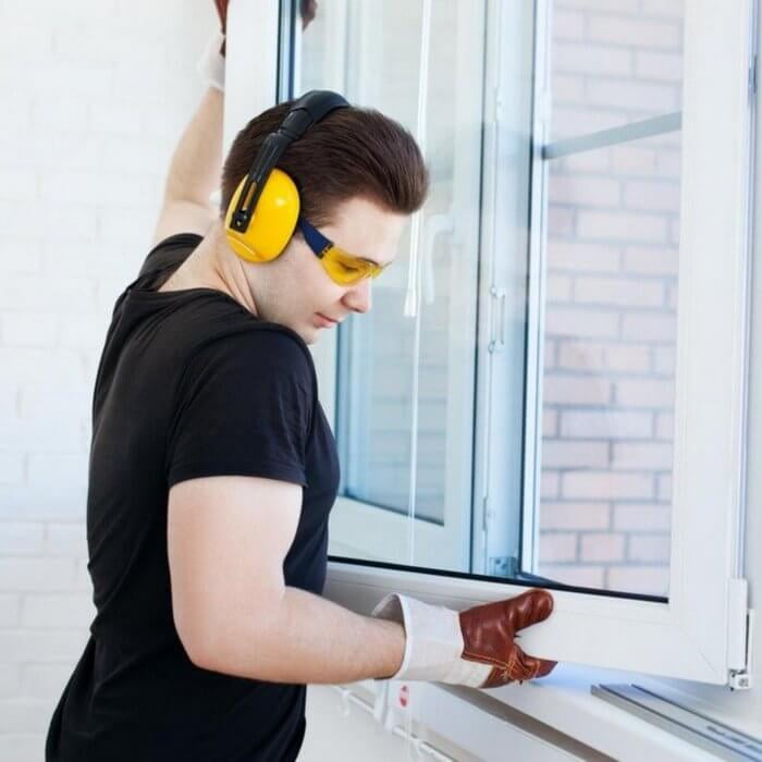 Установка пластиковых окон REHAU фото